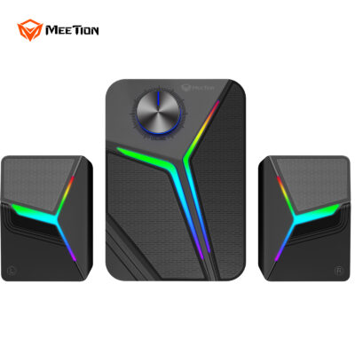 Meetion MT-SP2111 2.1 Gaming Stereo Desktop Speakers with Subwoofers, Bluetooth